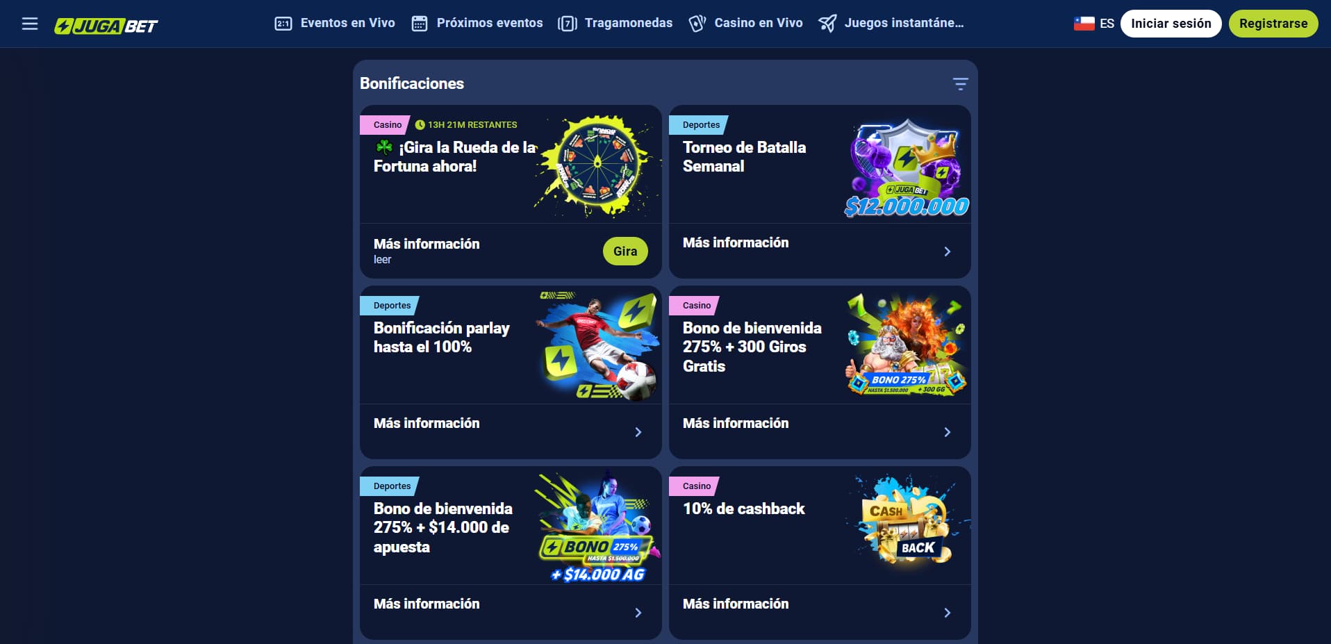 JugaBets Bonus JugaBets Bonus