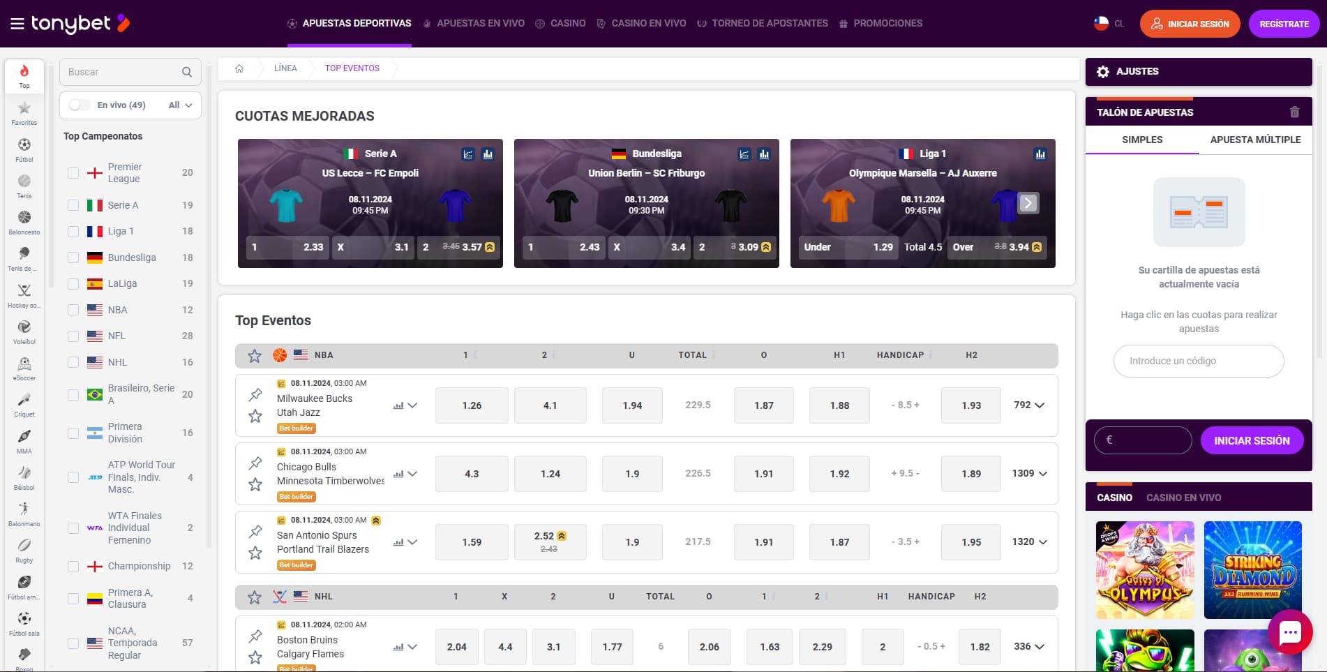 TonyBet Apuestas Deportivas TonyBet Apuestas Deportivas